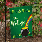 Irish Rainbow Garden Flag